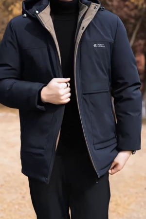 Men's Thermal Hooded Jacket